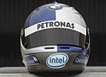 Helm von Sebastian Vettel
