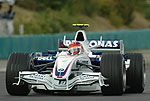 Robert Kubica beim F1-Qualifying in Budapest, Ungarn