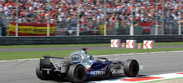 Nick Heidfeld beim F1-Rennen in Monza / Italien