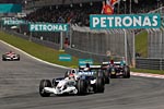 Robert Kubica beim F1-Grand Prix in Sepang/Malaysia
