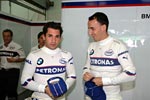 Testfahrer Glock mit Robert Kubica