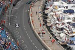 Nick Heidfeld beim F1-Qualifikation in Monaco