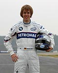 Sebastian Vettel mit Helm