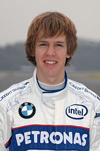 Sebastian Vettel, BMW Sauber F1 Testfahrer