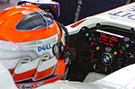 Robert Kubica im Cockpit seines BMW Sauber F1 Boliden
