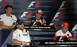 Presse-Konferenz vor dem F1 Grand Prix in Istanbul / Trkei