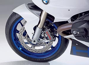 BMW HP2 Sport, Monoblock-Rennbremsanlage