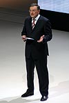 Dr. Norbert Reithofer bei der BMW-Pressekonferenz auf der IAA 2007