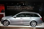 Weltpremiere: das T-Modell der Mercedes C-Klasse, grtes Quaderladema seiner Klasse