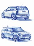 MINI Cooper Clubman, Designskizzen