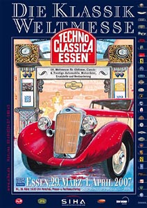 Techno Classica 2007 - offizielles Plakat