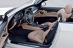 BMW M3 Cabrio, Vordersitze