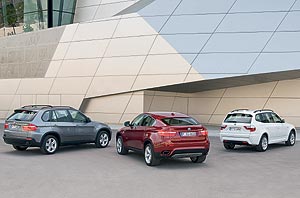 BMW X3, BMW X5 und BMW X6