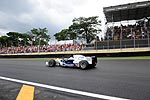 Nick Heidfeld beim F1-Rennen in Brasilien