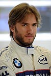 Nick Heidfeld in Interlagos, Brasilien