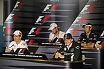 Robert Kubica in der Presse-Konferenz