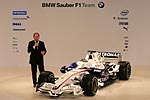 Willy Rampf am neuen BMW Sauber F1.2008