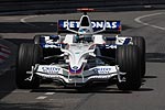 Nick Heidfeld beim F1-Training in Monaco