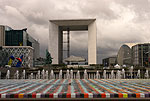 La Grande Arche im Neubauviertel Da Dfense