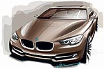BMW Concept 5 Series Gran Turismo, Design-Skizze