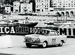 BMW 700 S whrend der Rallye Monte Carlo, 1961