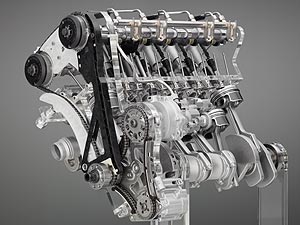 BMW Reihensechszylinder-Ottomotor mit TwinPower Turbo und High Precision Injection und Valvetronic 