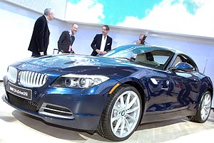 Der neue BMW Z4 auf der North American Autoshow 2009 in Detroit