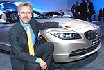 Chris Bangle am BMW Z4 sDrive30i in Detroit