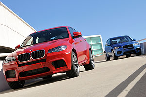 BMW X6 M und BMW X5 M