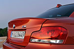 BMW 1er M Coupe, Heckspoiler
