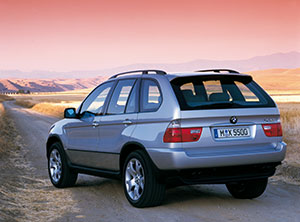 Das erste SUV von BMW: der BMW X5 (Modell E53) - serienmig mit xDrive Allradsystem