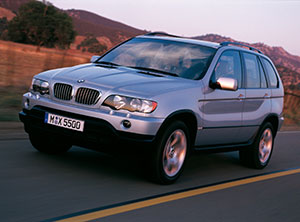 BMW X5 der ersten Generation, Modell 2001 (E53)