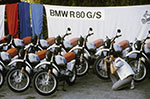Präsentation der BMW R 80 G/S für die Presse in Avignon, 1980