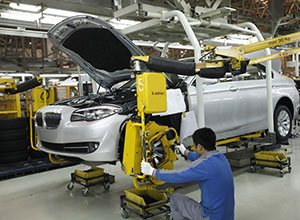 BMW Brilliance Joint Venture Shenyang, China, Produktion 5er Limousine Langversion