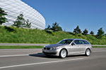 BMW 520d Touring (Modell F11), an der Mnchner Allianz-Arena