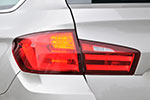 BMW 520d Touring (Modell F11), Rckleuchte mit LED-Blinklicht