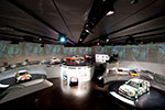 Blick in das BMW Museum mit seiner Art Car Ausstellung