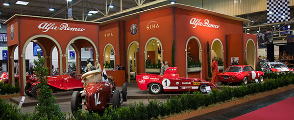 Sonderausstellung '100 Jahre Alfa-Romeo' auf der Essen Motor Show 2010