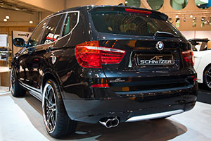BMW X3 2.0d, optisch bisher nur leicht von AC Schnitzer berarbeitet