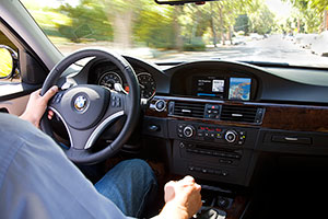 iPod Out Ansicht 'Now Playing' von BMW ConnectedDrive