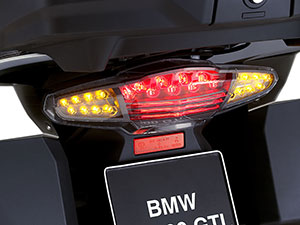 BMW K 1600 GT und BMW K 1600 GTL mit LED-Rücklicht