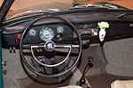 Karmann Ghia Volkswagen Cabrio 1500, Cockpit