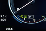 BMW X3, Modell F25, Start-Stopp-Funktion im Tacho-Display