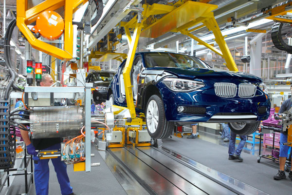 BMW Werk Regensburg, Produktion BMW 1er, Radmontage