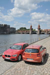 BMW 118i Sport Line (F25) mit dem BMW 120d Urban Line in Berlin