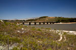 Theewaterskloof Dam nahe Villiersdorp, Süd-Afrika.