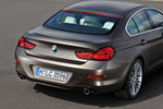 Das neue BMW 640i Gran Coupé: LED-Rückleuchte, Bremslicht an