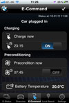 BMW ActiveE, ConnectedDrive, iPhone App, Heizungs-Fernbedienung