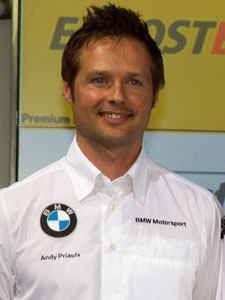   BMW Werksfahrer Andy Priaulx