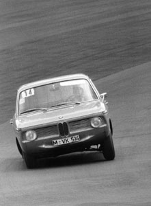 50 Jahre BMW Neue Klasse, BMW 1800 TI beim 12-Stunden-Rennen auf dem Nrburgring 1964